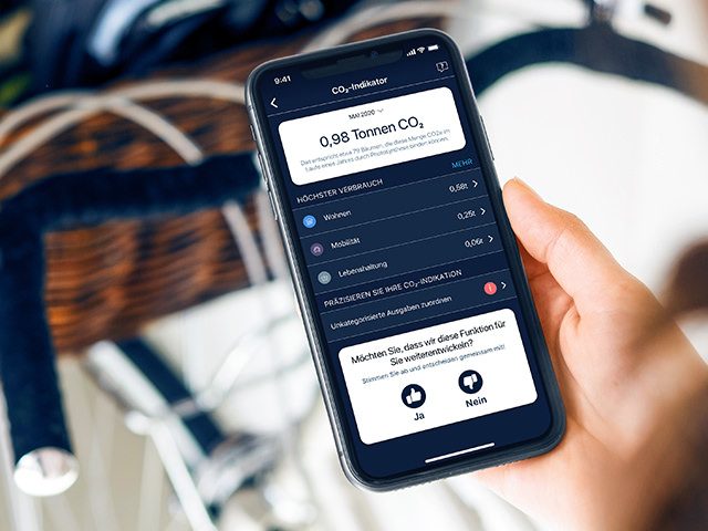 CO2-Indikator per App